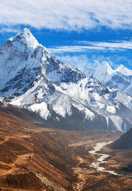 Fly over Mt. Everest