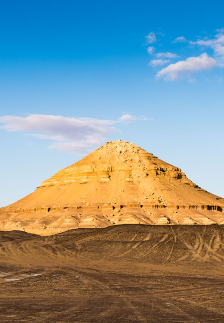 Egypt Black and White Desert