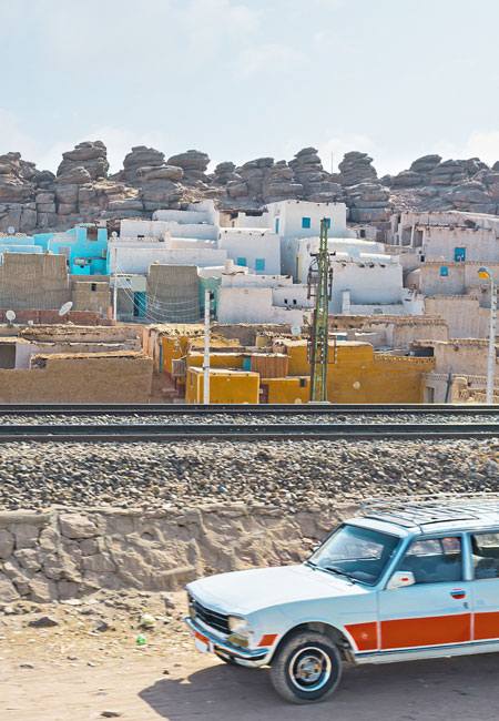 Egypt Nubian village