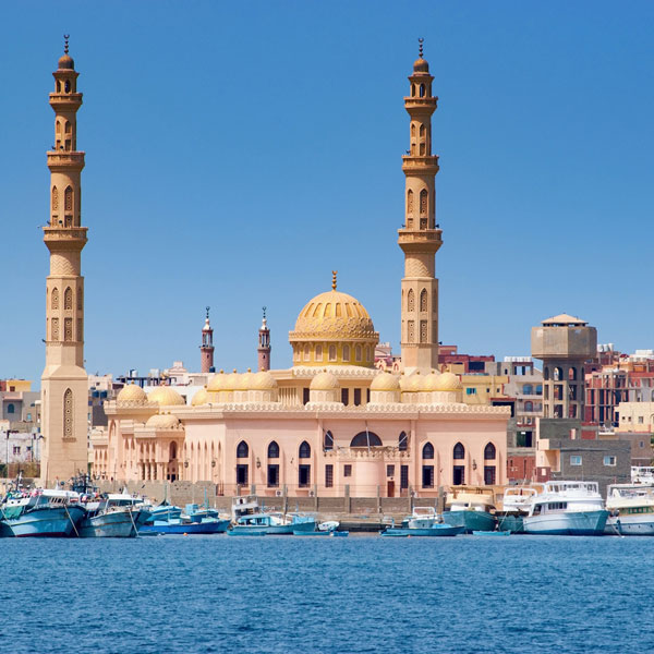 Egypt with Red Sea