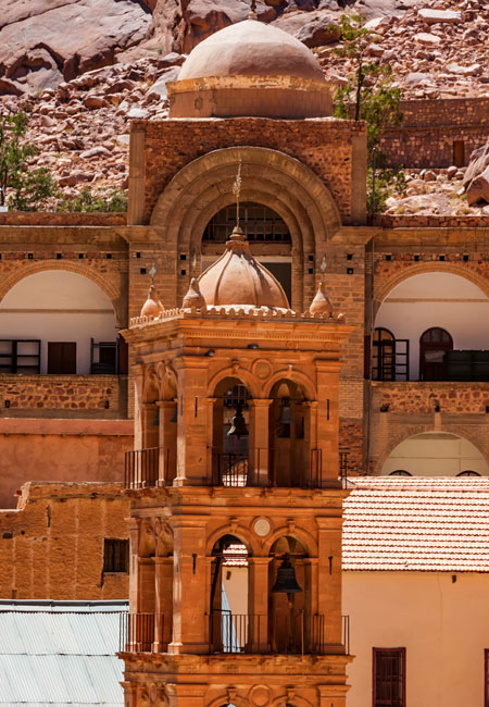 See the precious icons and manuscripts in Saint Catherine's Monastery.