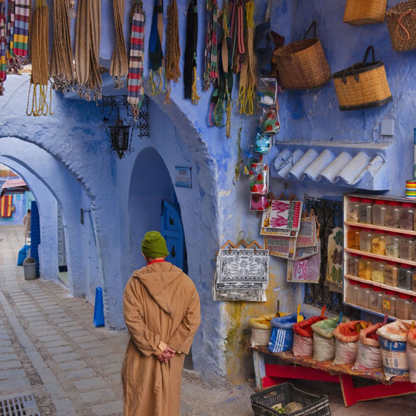 Blue-washed Chefchaouen