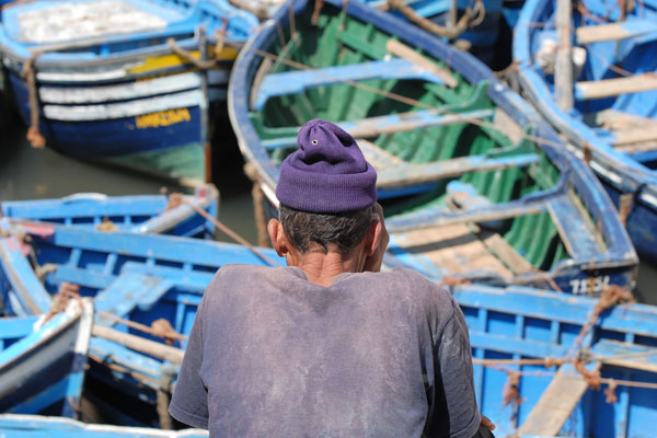 Fisherman at Essaouira